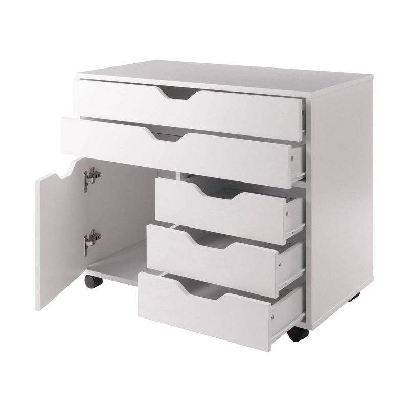Halifax 3 Section Mobile Storage Cabinet - Winsome, 1 of 10