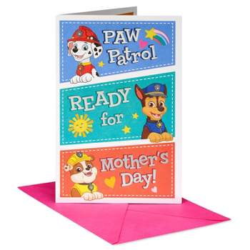 Paw Patrol Mother's Day Card