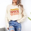 Simply Sage Market Women's Pumpkin Spice Queen Long Sleeve Garment Dyed Tee - 2 of 4