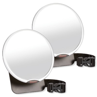 Diono Mirror Easy View - Silver - 2pk