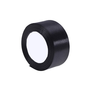 Unique Bargains Ribbons for Crafts Wide Satin Grosgrain for Wreaths & Crafts Polyester 866.14"x1.57" 1 Pc - 1 of 4