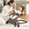 Grungis Ergonomic Baby Bouncer,Foldable Baby Bouncer Seat with 3 Height Adjustments,Portable Newborn Rocker for Babies 0-6 Months - 2 of 4
