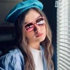Attop Polarized Sunglasses Retro Square Design Sunglasses UV400 Fashion, Transparent Pink - 2 of 4