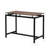 5-Piece Compact Dining Set Bar Table Set with Table and Stools, Modern, Industrial and Space-Saving for Dining Room and Breakfast Nook-ModernLuxe - 3 of 4