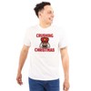 Crushing Christmas Nutcracker Pun Graphic T Shirt Men or Women Brisco Brands - 3 of 4