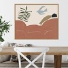 28" x 22" Other Land I by Melissa Wang Framed Canvas Wall Art Light Brown - Amanti Art: Abstract Cropland Imagery, Modern Decor - 4 of 4