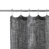 LunaLulinlk Waffle Textured Shower Curtain - 3 of 4