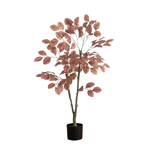 Nearly Natural 3.5-ft Autumn Dogwood Artificial Fall Tree - 1 of 4