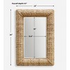 Uttermost Twisted Seagrass Rectangle Mirror - 3 of 4