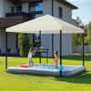 Yescom 117"x117" Gazebo Top Replacement for Smaller 10x10Ft 1-Tier Outdoor Patio Canopy Cover Party Yard Garden Ivory White - 2 of 4