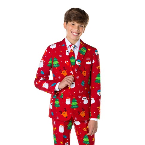 Opposuits Teen Boys Suit - The Lumberjack - Red : Target