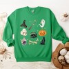 Simply Sage Market Women's Graphic Sweatshirt Halloween Chart Stars - 3 of 4