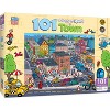 MasterPieces 100 Piece Kids Jigsaw Puzzle - 101 Things to Spot in Town. - image 2 of 4