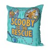 Warner Bros. Scooby-Doo Scooby To The Rescue Throw Pillow 18x18 Inches - image 2 of 2