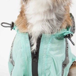 Dog Helios (R) 'Torrential Shield' Waterproof Multi-Adjustable Pet Dog Windbreaker Raincoat - 1 of 4