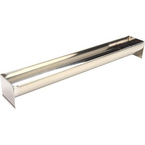 O'Creme Stainless Steel Yule Log Mold Watertight Leak-Proof 19.7 Inch x 2.76 Inch x 1.97 Inch High - 1 of 1