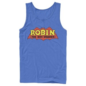 Men's Batman Logo Robin Boy Wonder Tank Top - 1 of 3