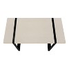 Monarch Specialties Computer Desk Home Office Laptop 48InchL Work Metal Laminate Beige Black Contemporary Modern - 3 of 4