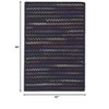 Colonial Mills Navajo Braided Rug, Navy 42"x66", Rectangle Shape - 2 of 4