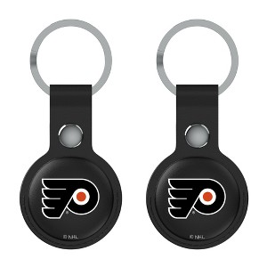 Keyscaper NHL Eastern Conference Teams Insignia Black Airtag Holder 2-Pack - 1 of 4