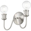 Livex Lighting Lansdale 2 - Light Vanity in  Brushed Nickel - 2 of 4