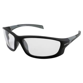 Global Vision Eyewear Hercules 5 Safety Motorcycle Glasses with Clear Lenses