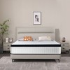 Twin Size 12 Inch 7-Zoned Cool Memory Foam Individual Pocket Spring Hybrid Mattress - 4 of 4