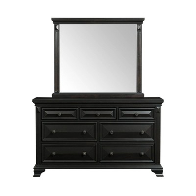 target black dresser