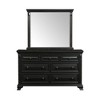 7 Drawer Trent Dresser with Mirror Set Antique Black - Picket House Furnishings - 3 of 4