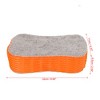 Unique Bargains Car Wash Sponge Cleaning Double Sided Dirt Washing Tool Absorbent Orange Gray 2 Pcs - 2 of 4