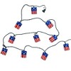 Kurt S Adler Patriotic 30.0" American Flag Tube Light Set Stars Stripes Christmas  -  Novelty Sculpture Lights - 2 of 3