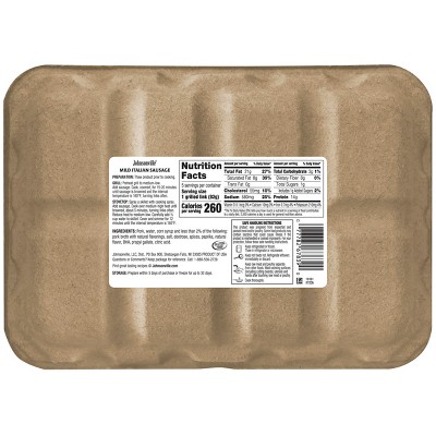 Johnsonville Mild Italian Sausage Links - 19oz/5ct