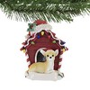 Kurt S. Adler 4.0 Inch Dog In Dog House Christmas Bone Tree Ornaments - 2 of 3
