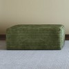 Whisen Convertible Sleeper Sofa Bed, Plush Corduroy Fabric, Back Support with Pillow - 4 of 4