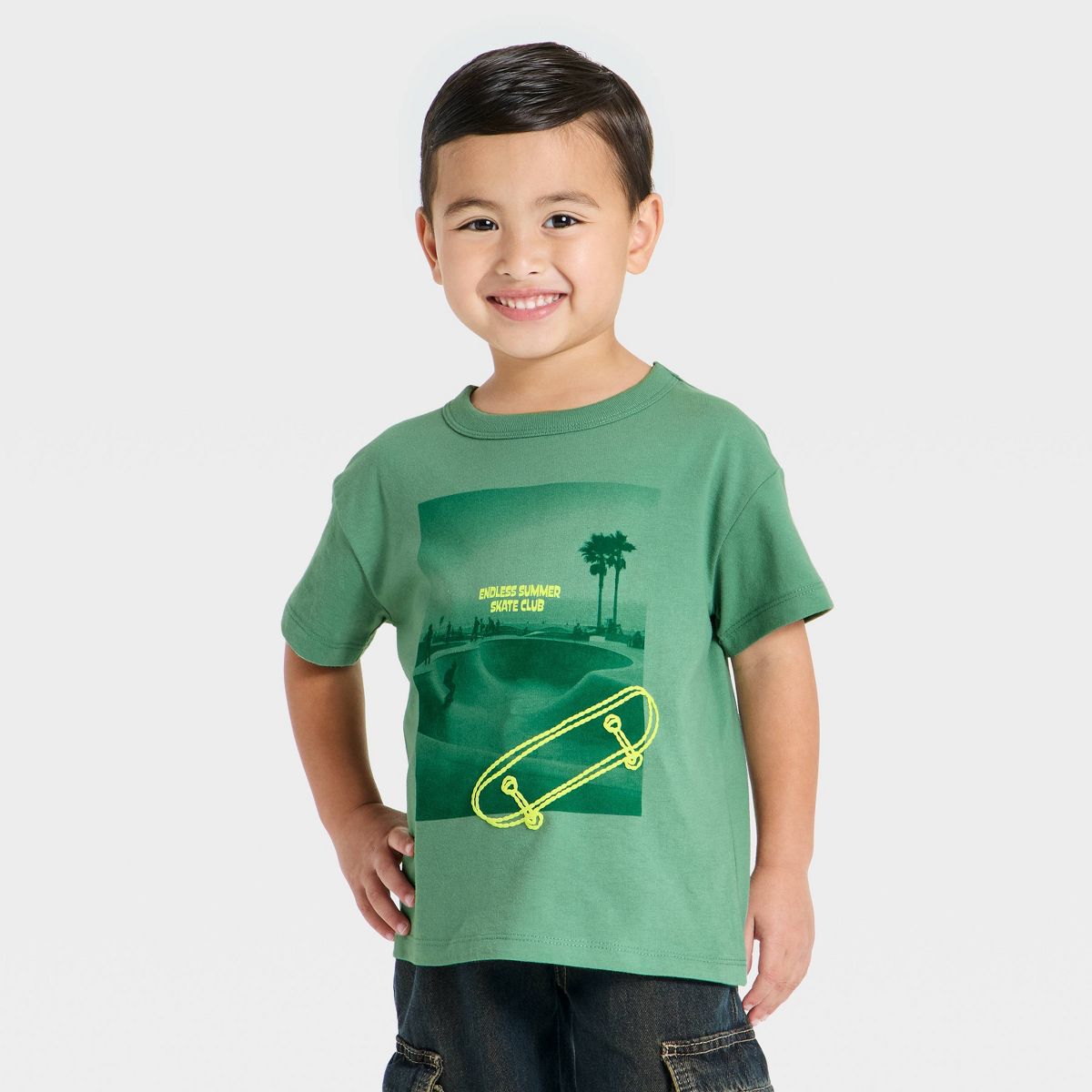 Toddler Boys' Oversized T-Shirt - Cat & Jack™