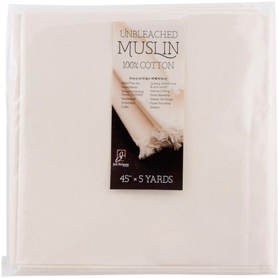 Jack Richeson Unbleached Muslin, 45 Inches x 5 Yards