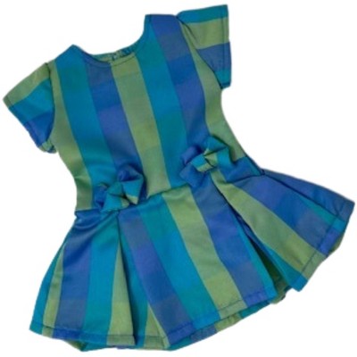 Doll Clothes Superstore Blue Green Stripes Fit Cabbage Patch Kid And 15-16 Inch Baby Dolls