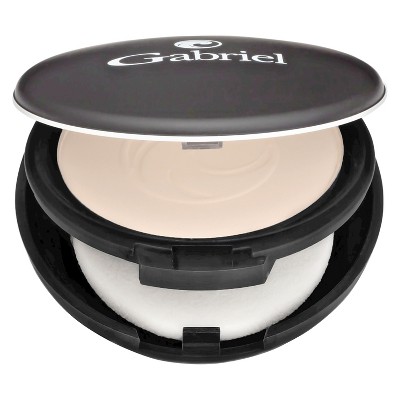 Gabriel Cosmetics Dual Pressed Powder Foundation - Light Beige - 0.32oz