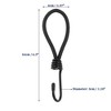 Unique Bargains Cord Hooks with End Protective Cap 4 Pcs - image 2 of 4