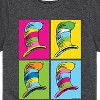 Boys' - Dr. Seuss - Cat In The Hat Color Block Hats Short Sleeve Graphic T-Shirt - 2 of 4