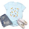 Simply Sage Market S.W.Smiley Pencil Collage Short Sleeve Tee - 3 of 4
