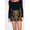 Women's Carmine Jacquard Skirt - Sofie the Label - 4 of 4