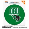 Oklahoma Baptist University Bison Logo Automotive Car Window Locker Circle Bumper Sticker - 3 of 4