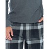 Ashford & Brooks Men’s Long-Sleeve Top Flannel Pants Pajama Sleepwear Set - 4 of 4