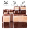 Hastings Home Quick Dry Towel Set - 6-piece, Striped - 3 of 4