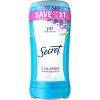 Secret Invisible Solid Antiperspirant and Deodorant, Clean Lavender, Twin Pack, 2.6 Oz each - 3 of 4