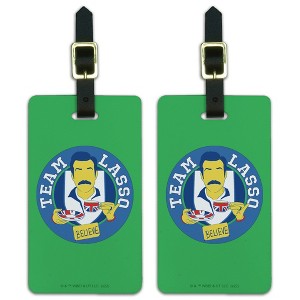 Ted Lasso Believe Badge Luggage ID Tags Set of 2 - 1 of 4