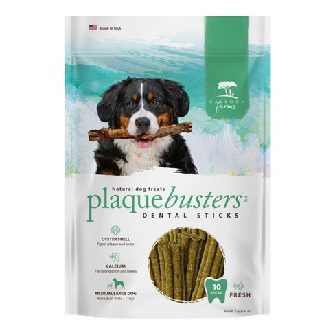 Caledon Farms Plaque Busters All Ages Dental And Hard Fresh Dog Treat ...