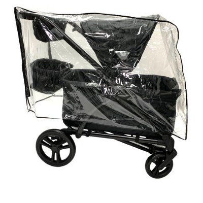 Baby trend double hot sale stroller rain cover