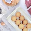 Gibson Color Bake Nonstick Rectangular Carbon Steel Cookie Sheet in Linen - 2 of 4